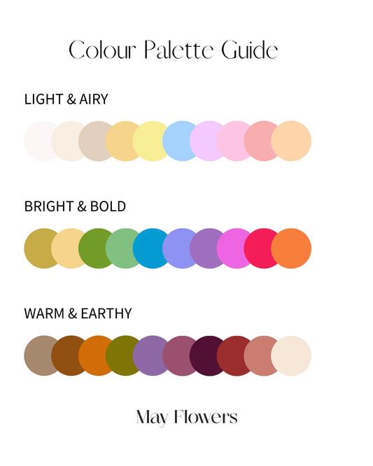 Color Palettes - May Flowers