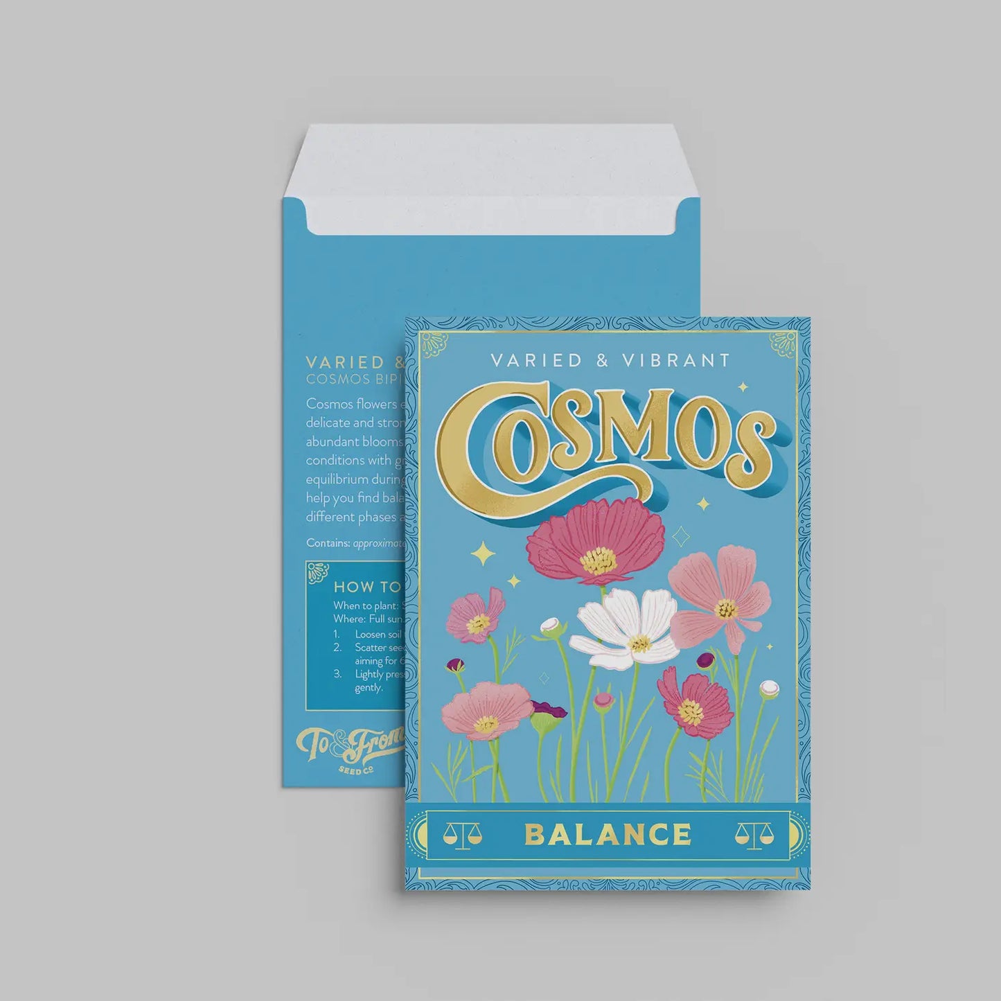 Seed Packet - Cosmos