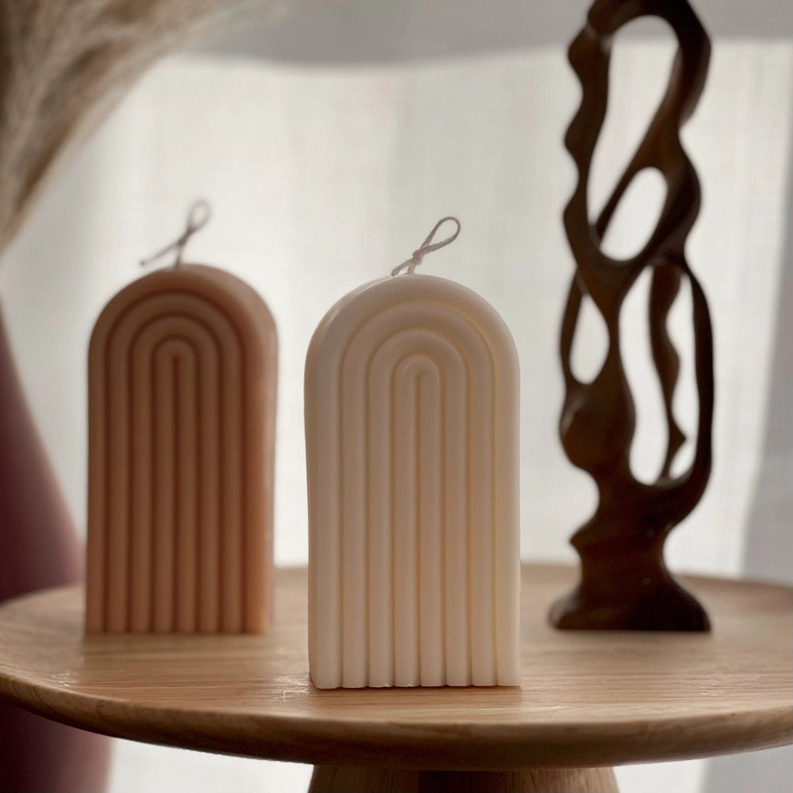 Estelle Arch Rainbow Candle