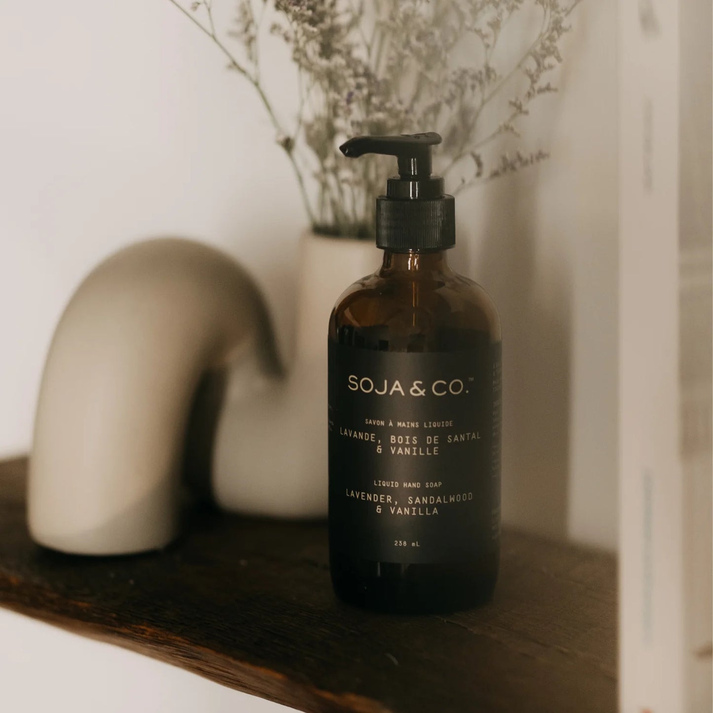 SOJA&CO. Liquid Hand Soap - Lavender, Sandalwood & Vanilla