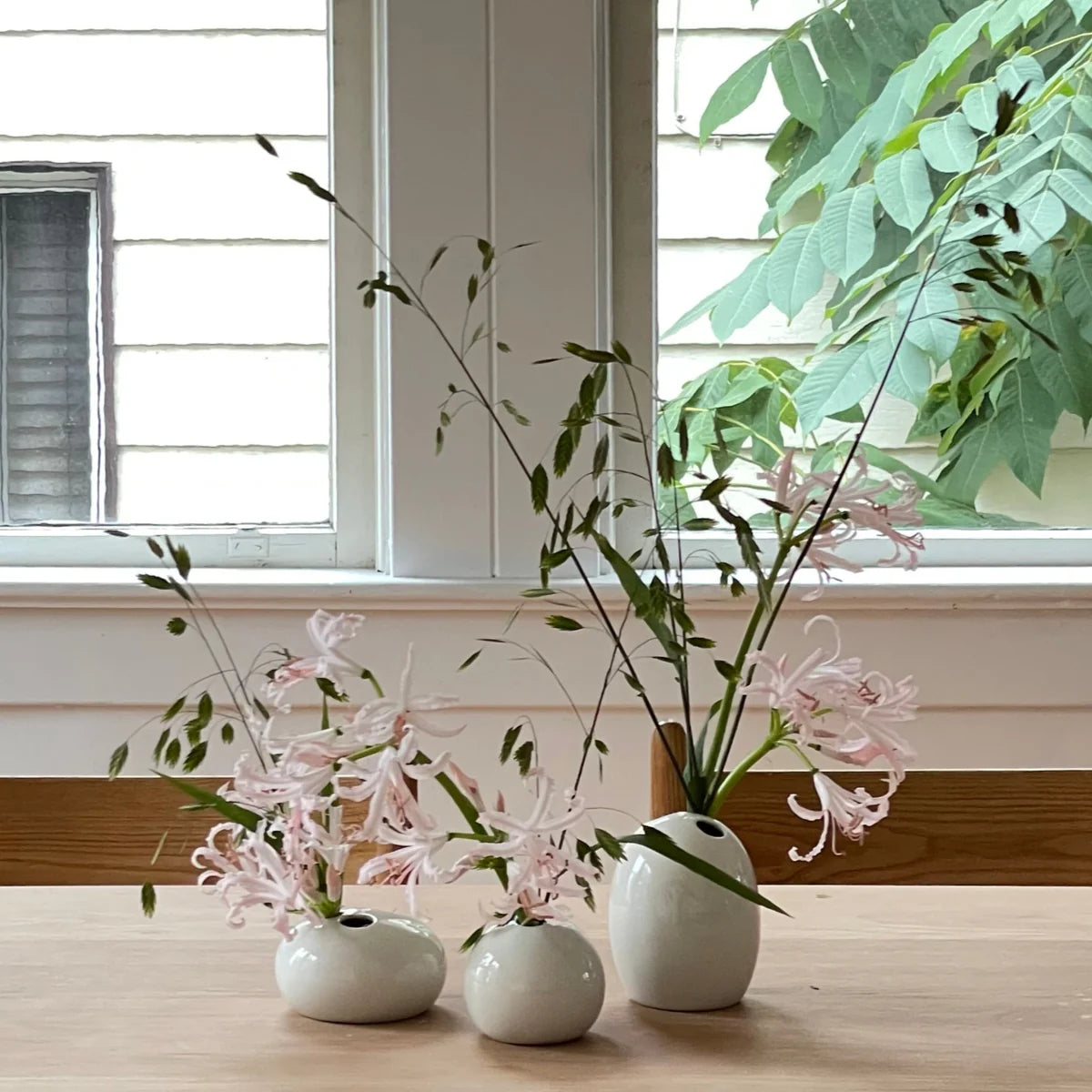 Utaka Bud Vase - Oblate