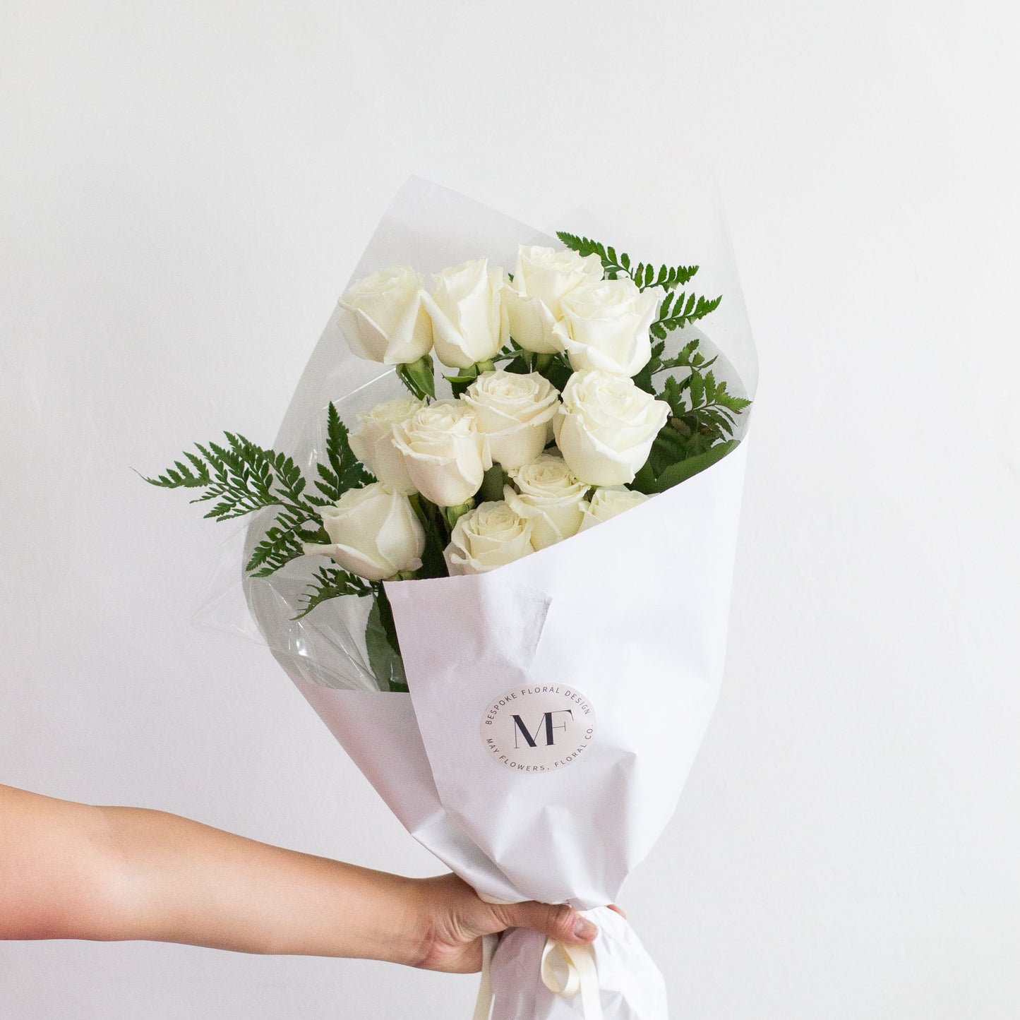 White Garden Rose Bundle