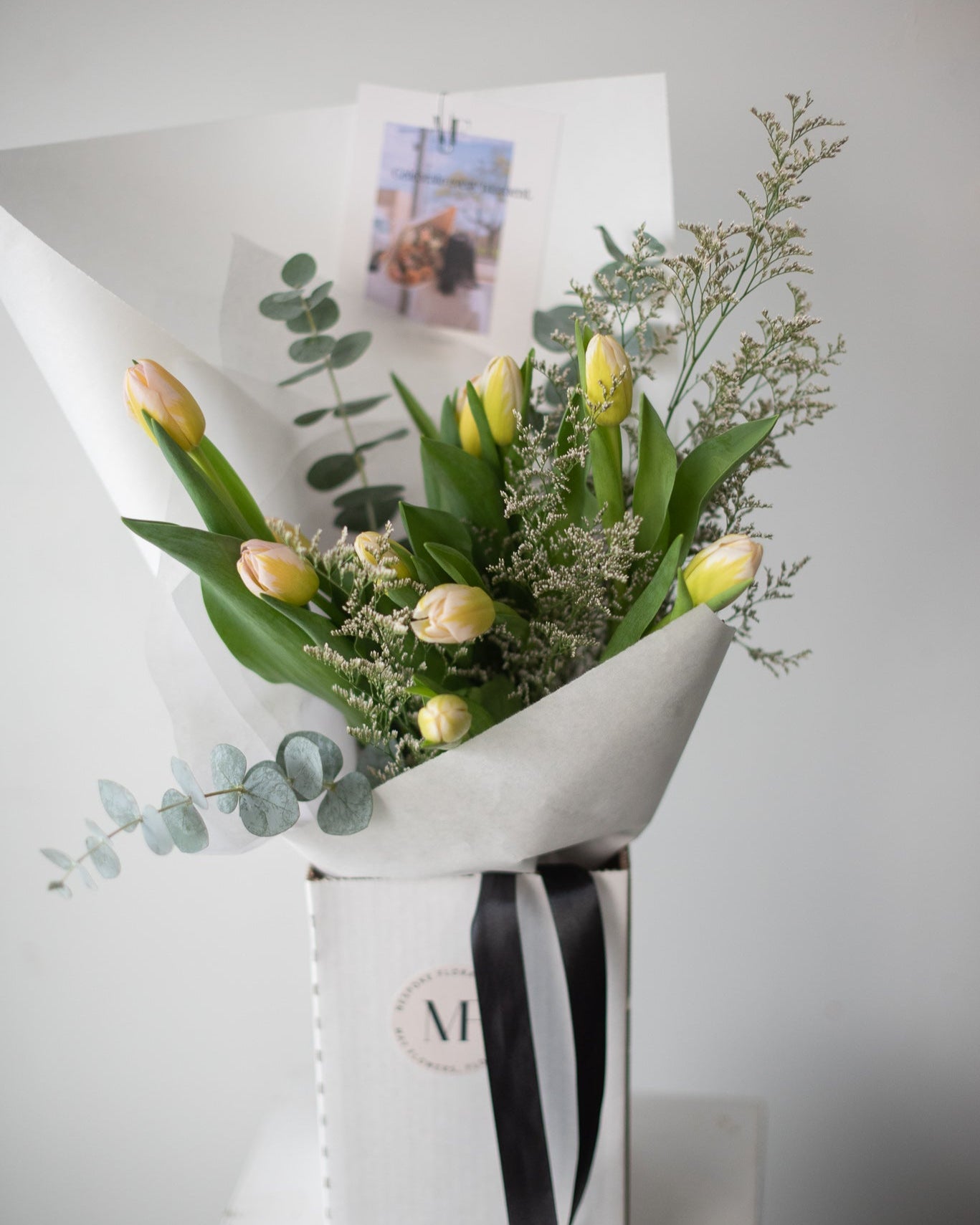 Wrapped Tulips Bouquet