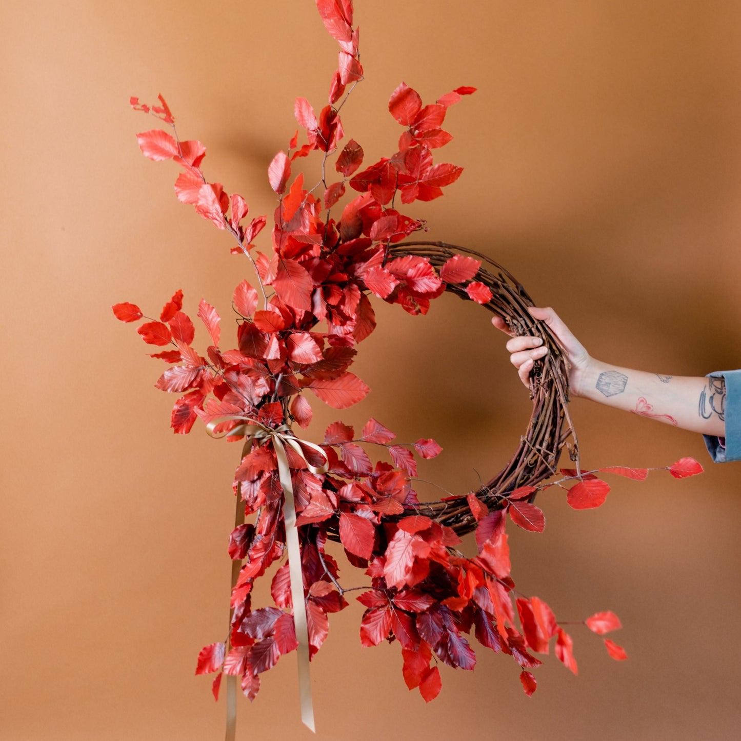 Fall Crescent Wreath