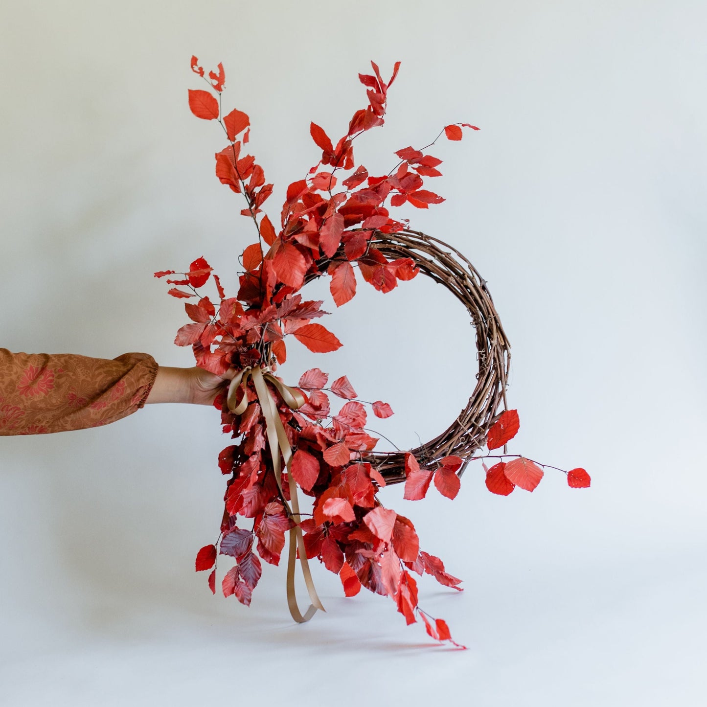 Fall Crescent Wreath