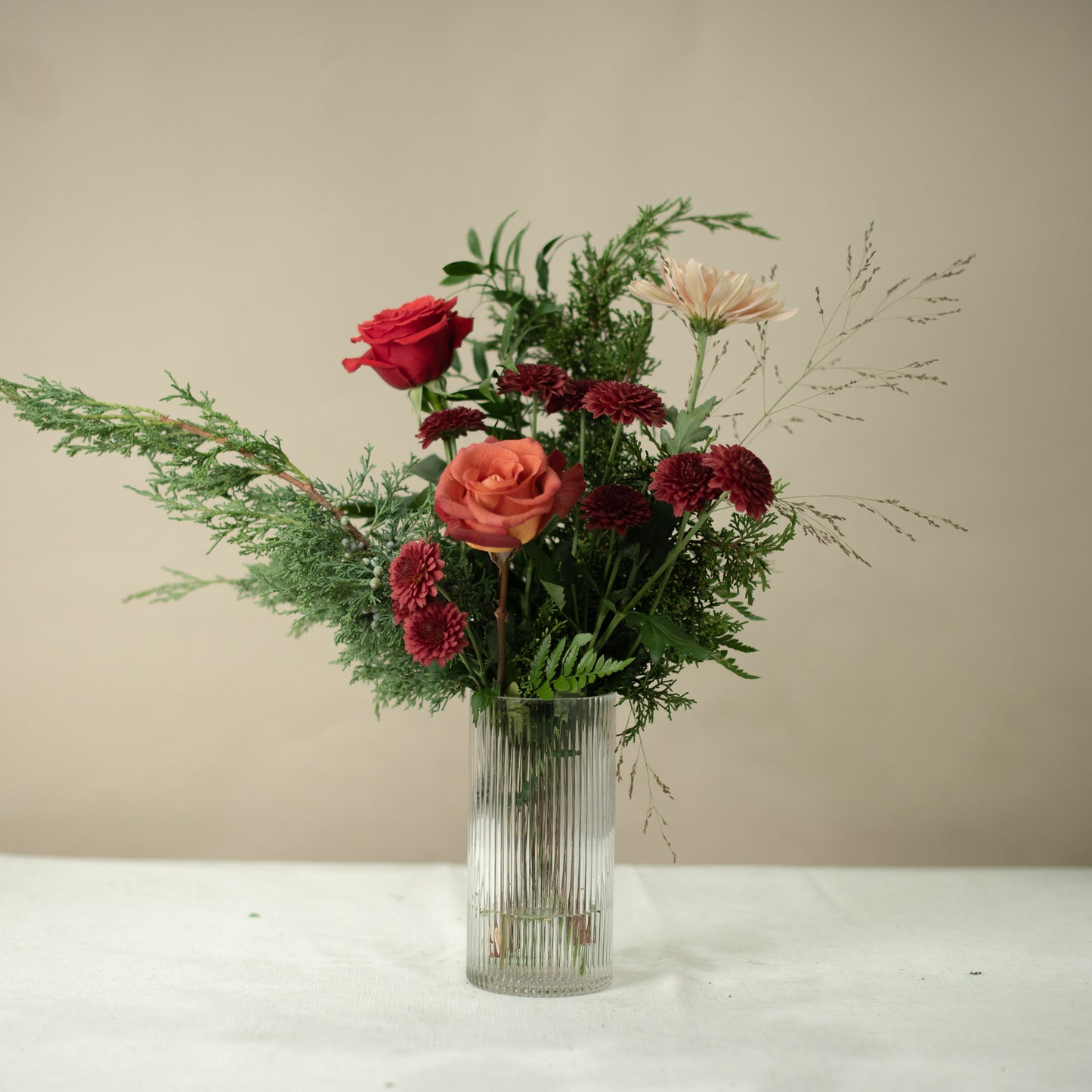 Kinsley Cylinder Vase, 8"