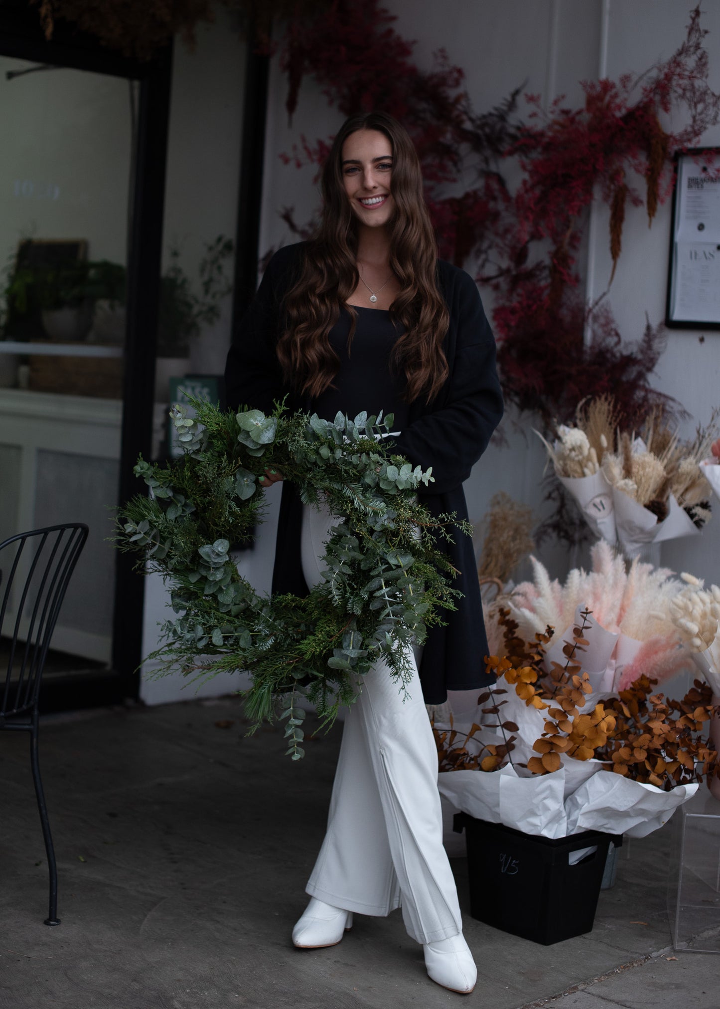 Mixed Eucalyptus Wreath