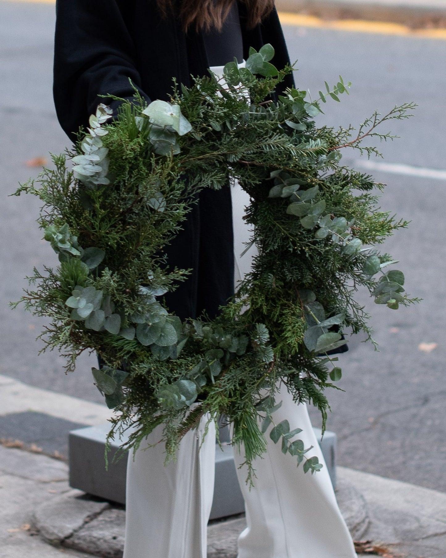 Mixed Eucalyptus Wreath