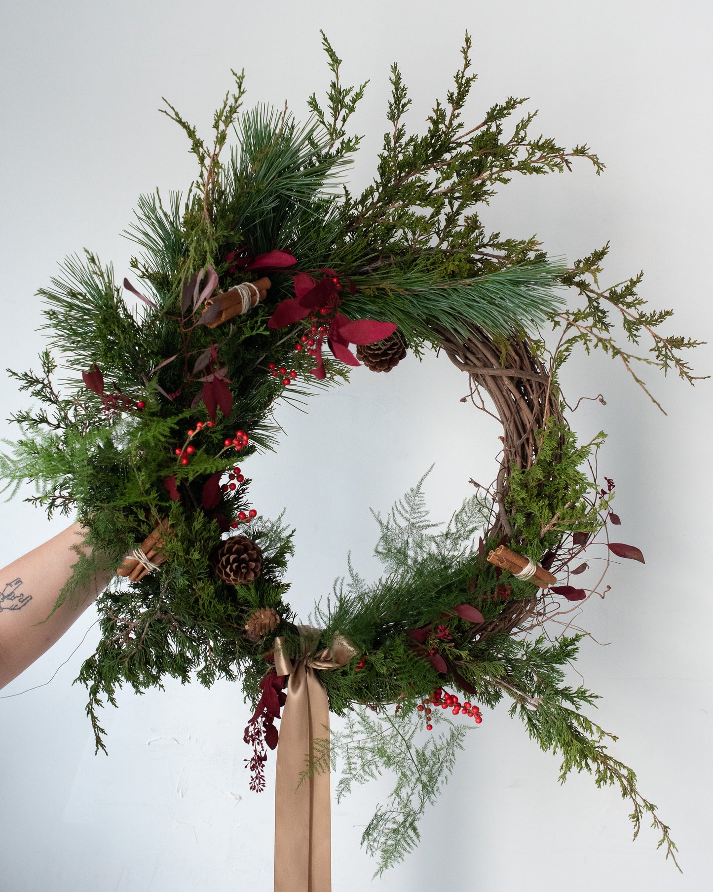 Designer's Grapevine Wreath