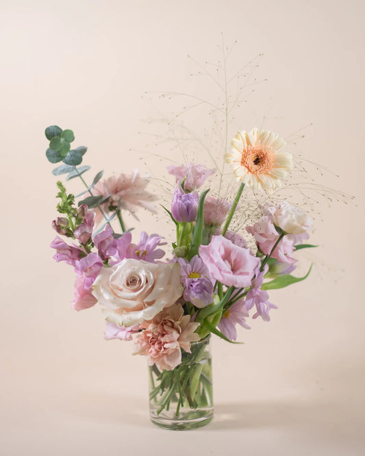 Small Glass Vase - May Flowers