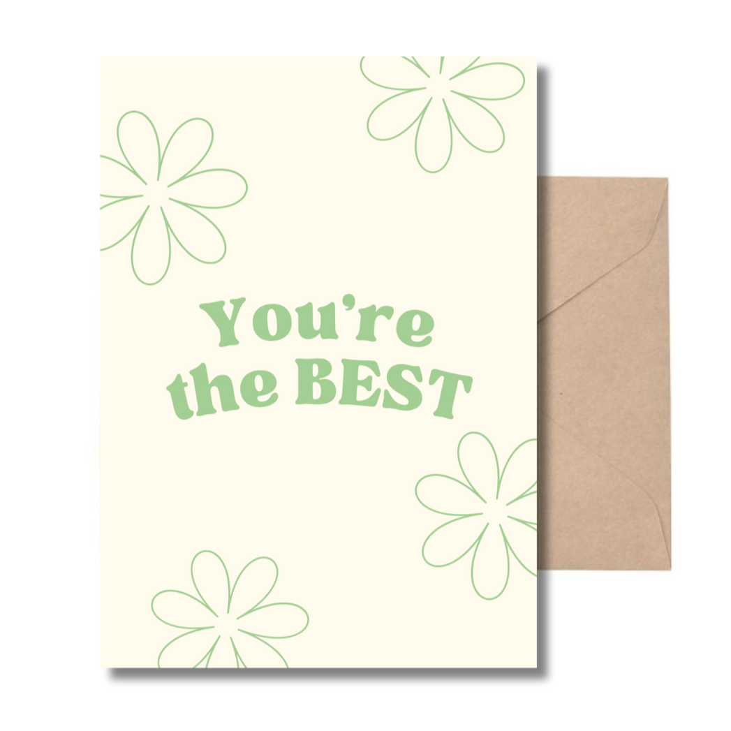You're The Best Card
