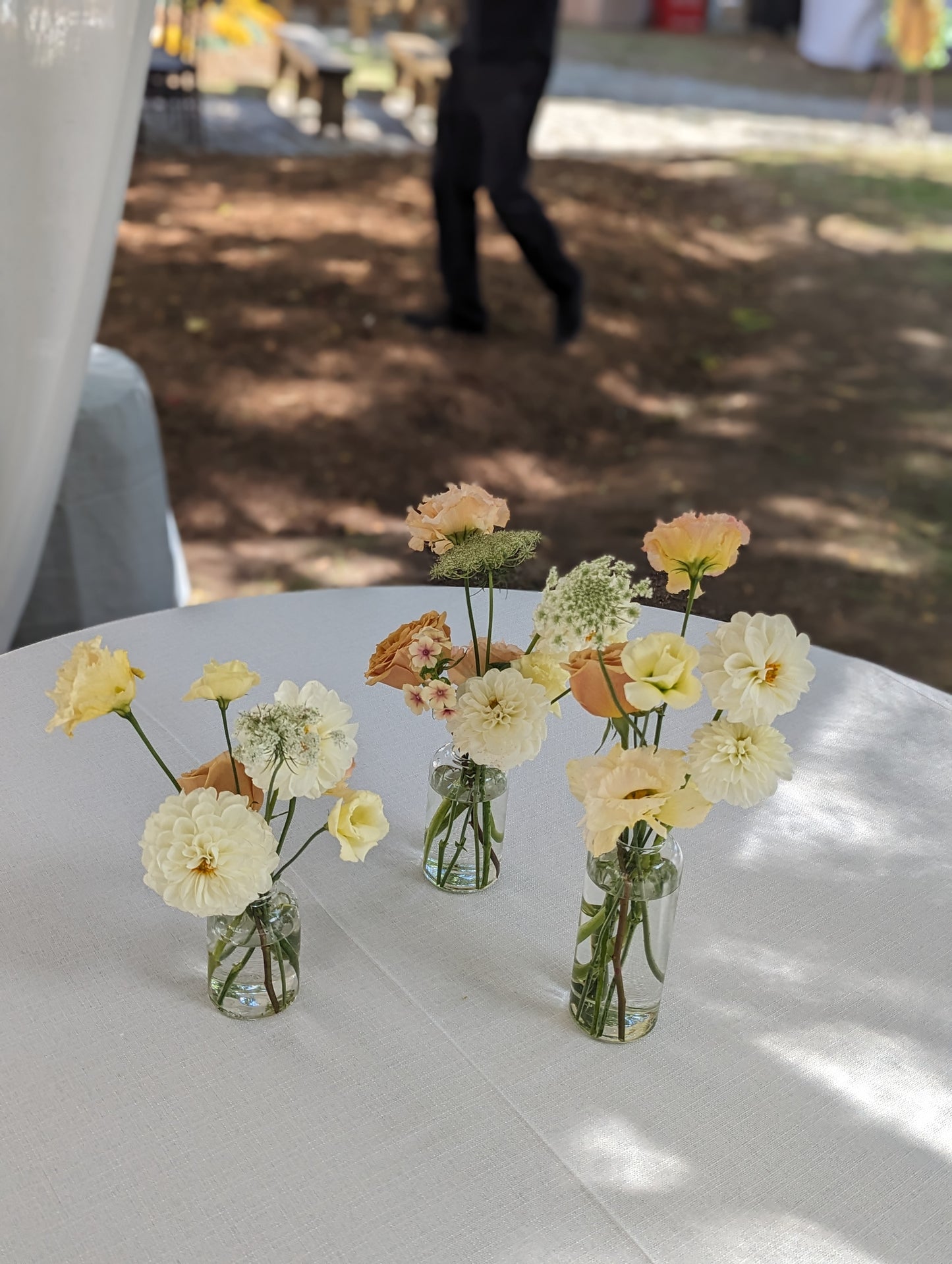 Glass Bud Vase, Set of 3