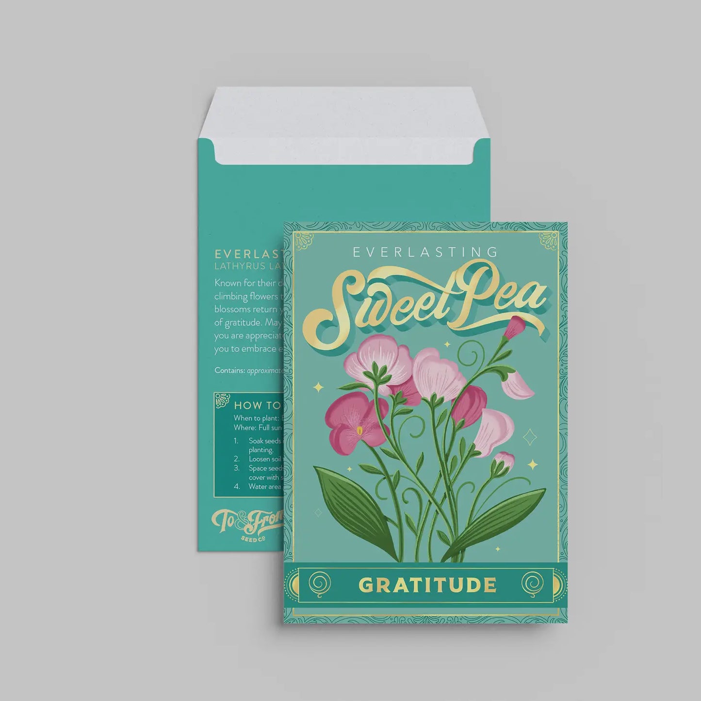 Seed Packet - Sweet Pea