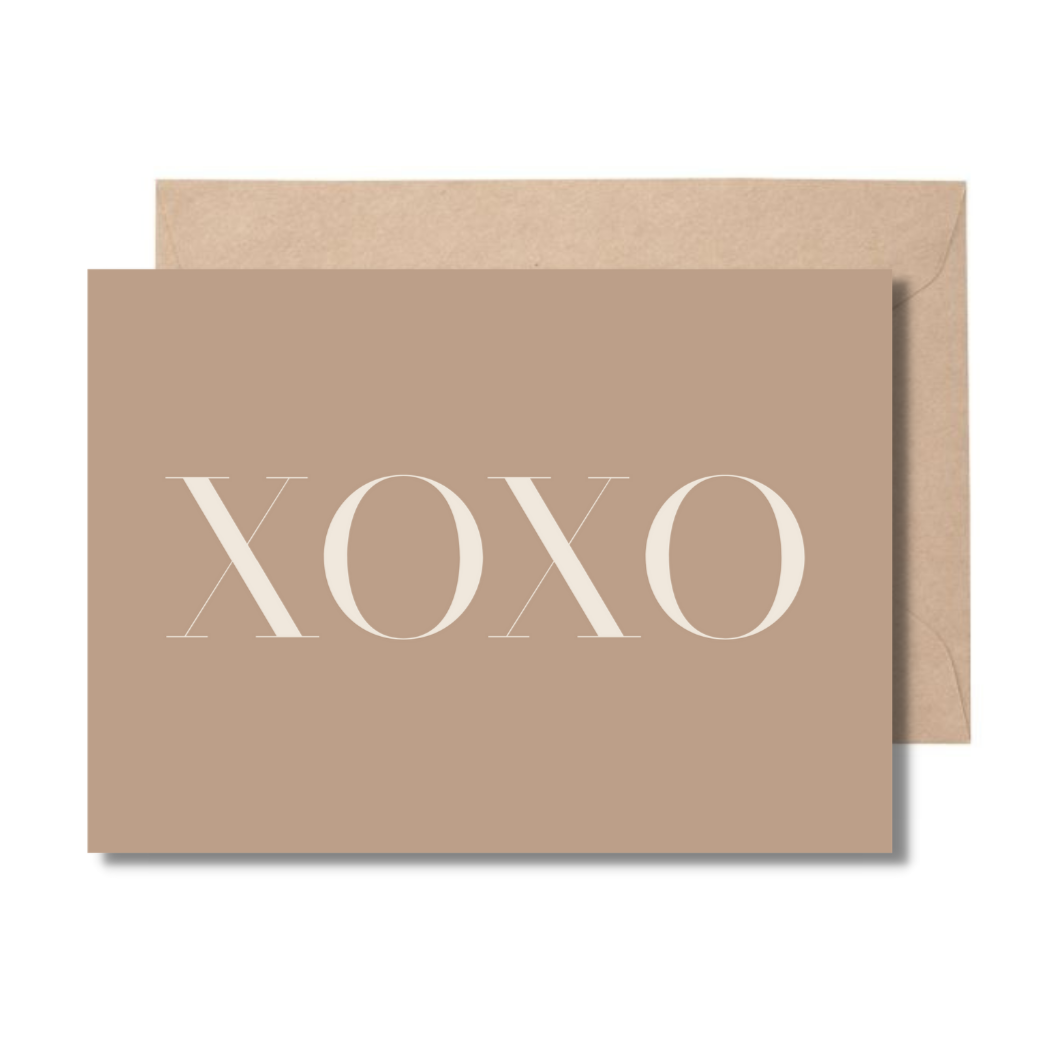 XOXO Card
