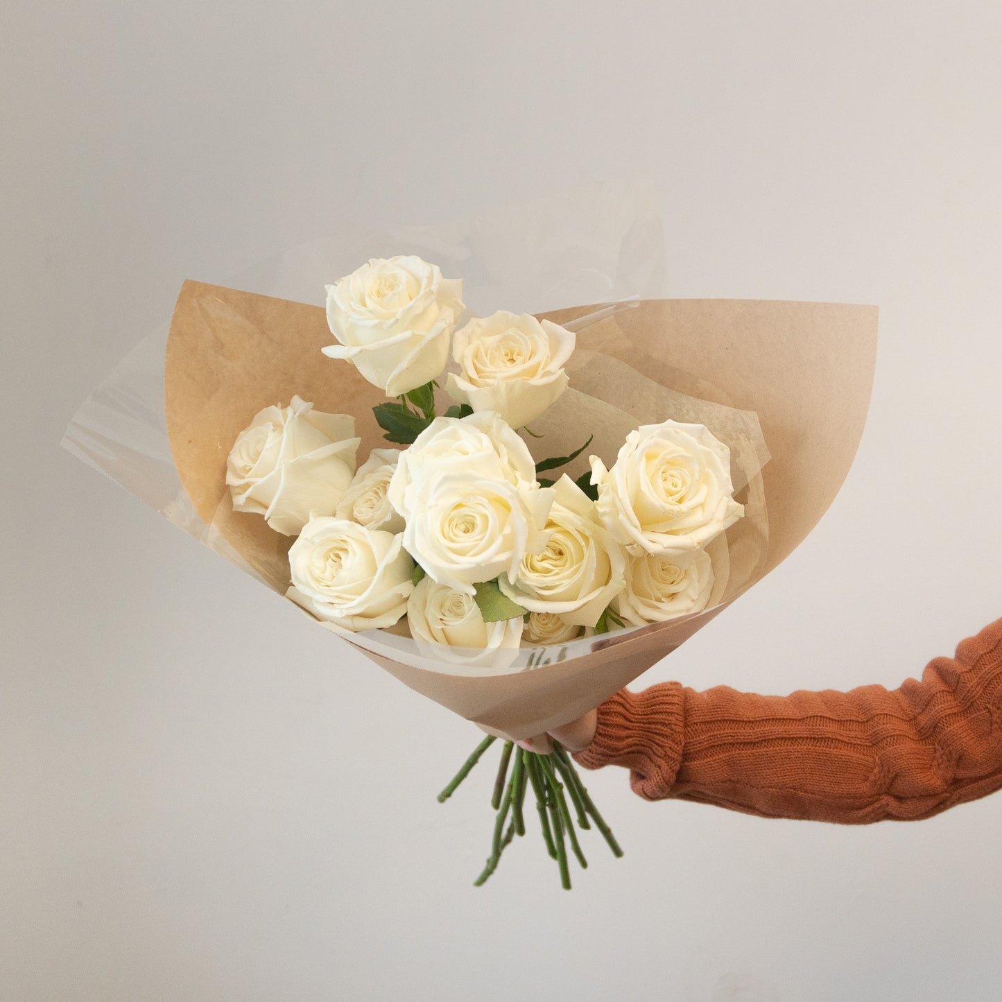 White Garden Rose Bundle