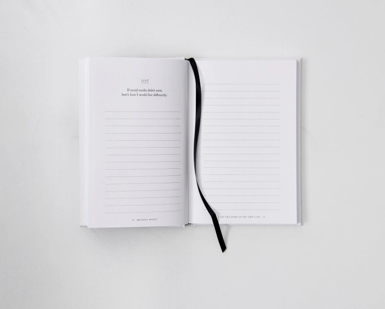 I am the hero of my own life - A Guided Journal by Brianna Wiest