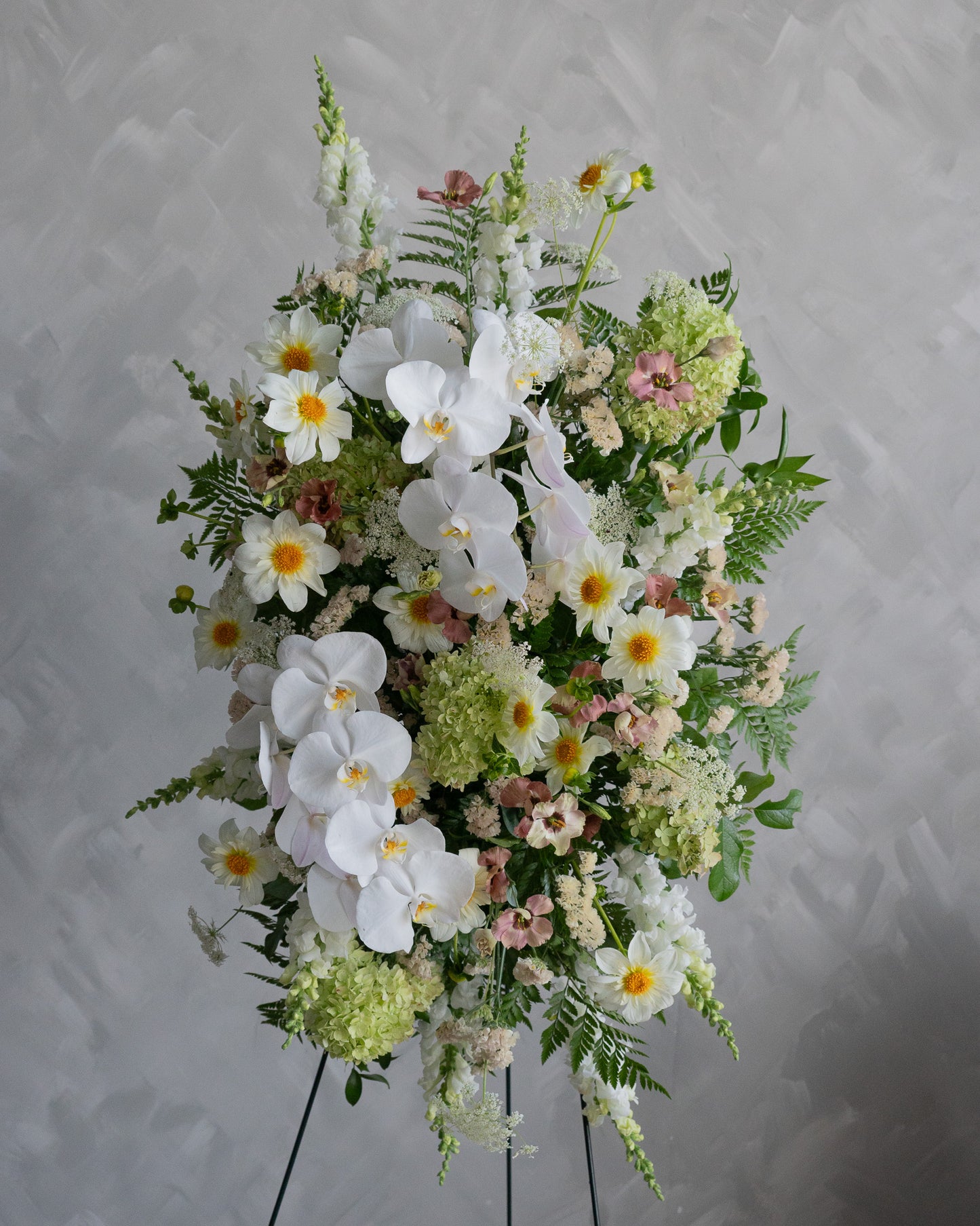 Luxe Standing Spray with Orchid