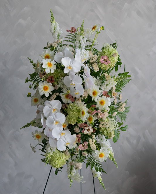 Luxe Standing Spray with Orchid