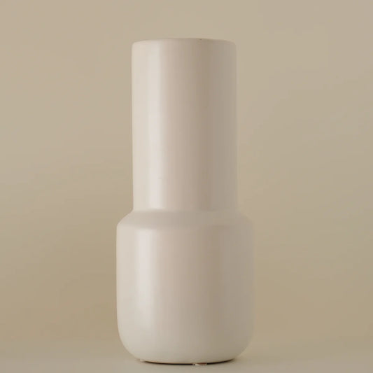 Matte Ceramic Tall Vase