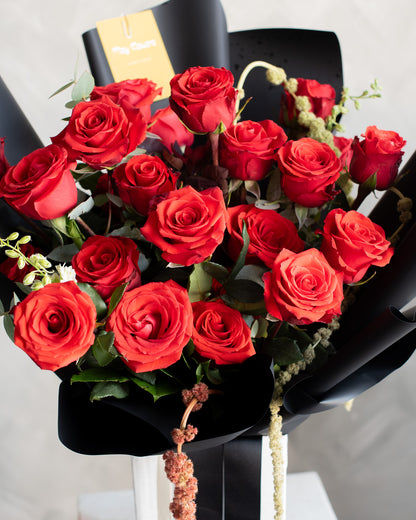 Two Dozen Roses Bouquet