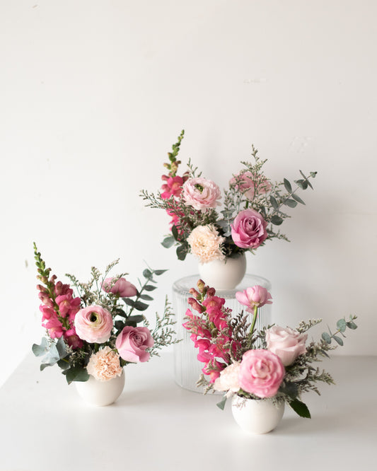 Cocktail Vase Trio