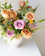Wild Garden Footed Vase