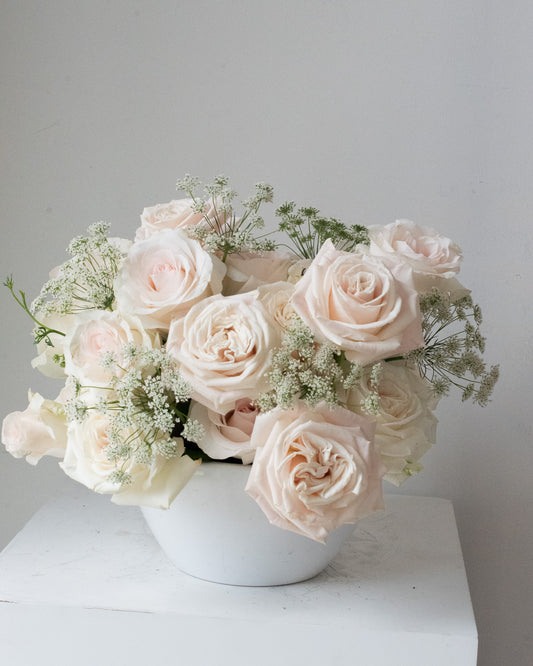 Serene Rose Bowl