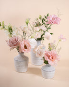 Ceramic Bud Vase, Set of 3