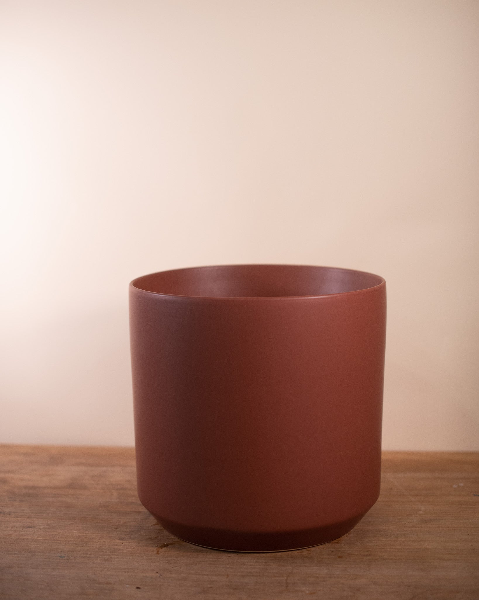 Kendall Pot in Brown, 12" x 11.75"