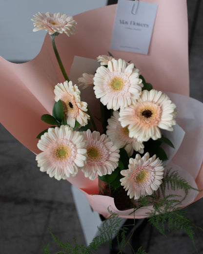 Wrapped Daisy Bouquet