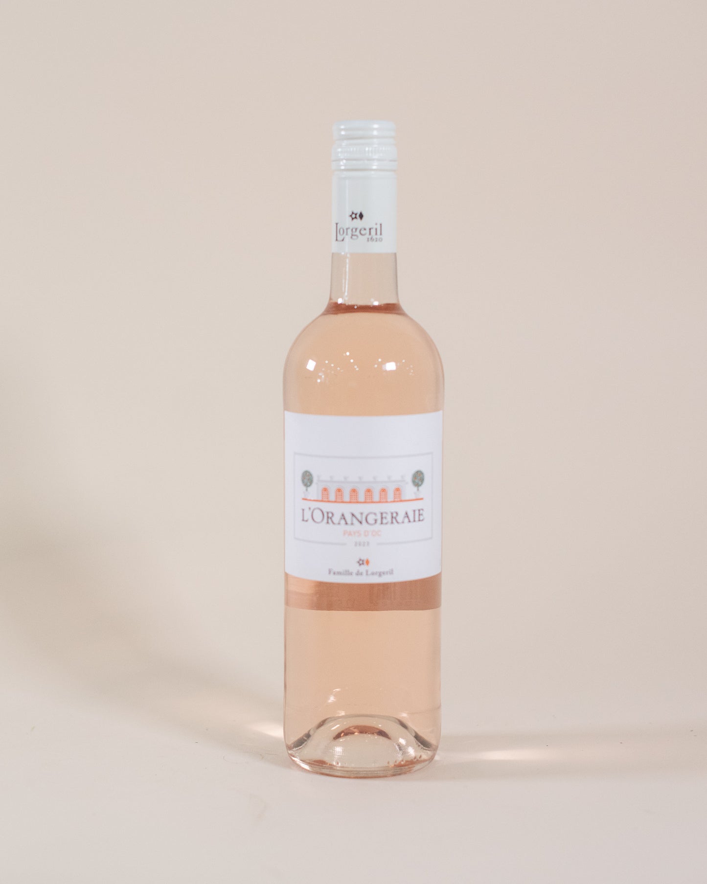 L'Orangeraie Rose Pays D'OC, 750 mL