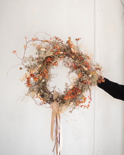 Designer Autumn Wreath, 18"