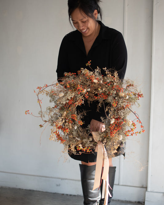 Designer Autumn Wreath, 18"