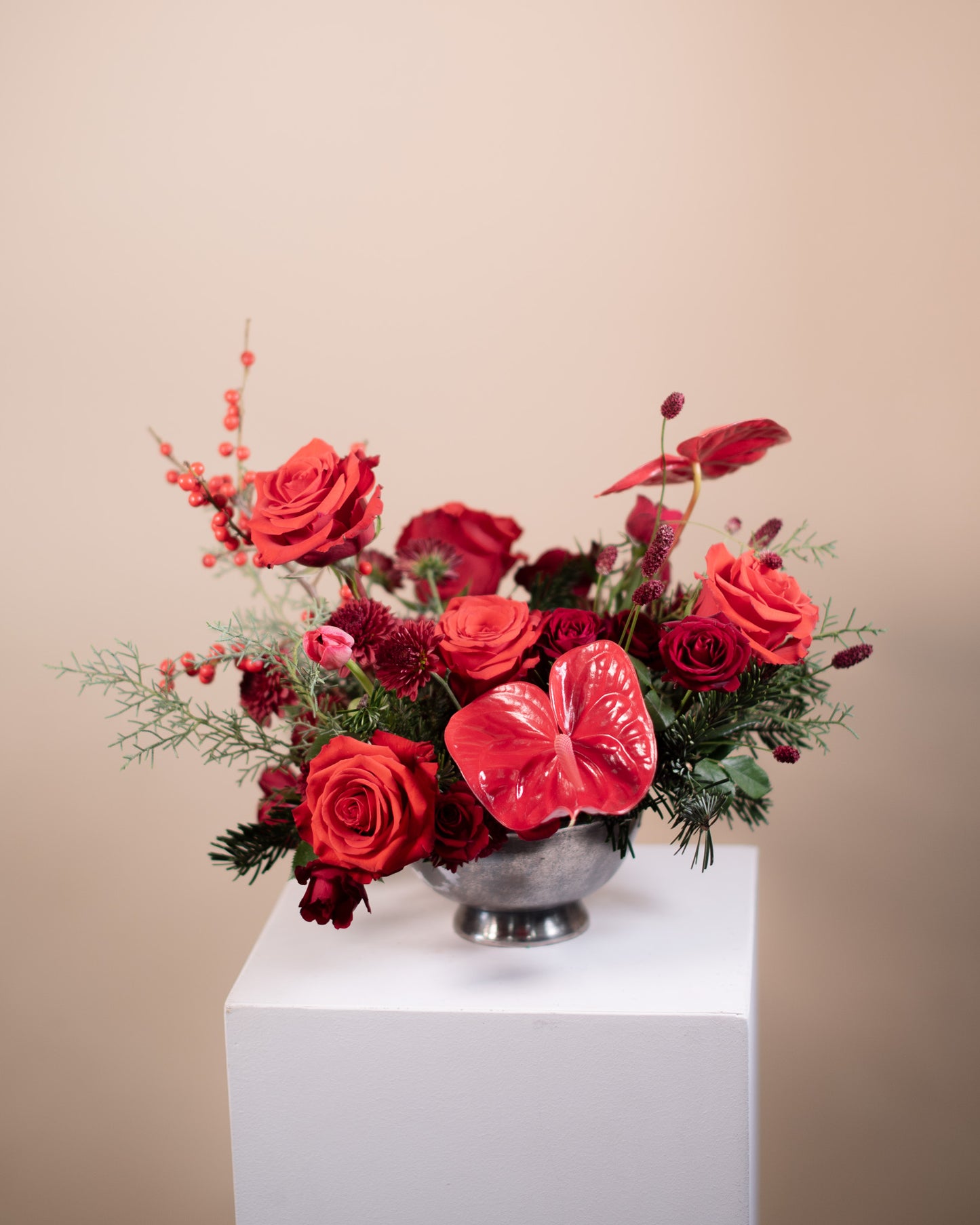 Red Velvet Centrepiece