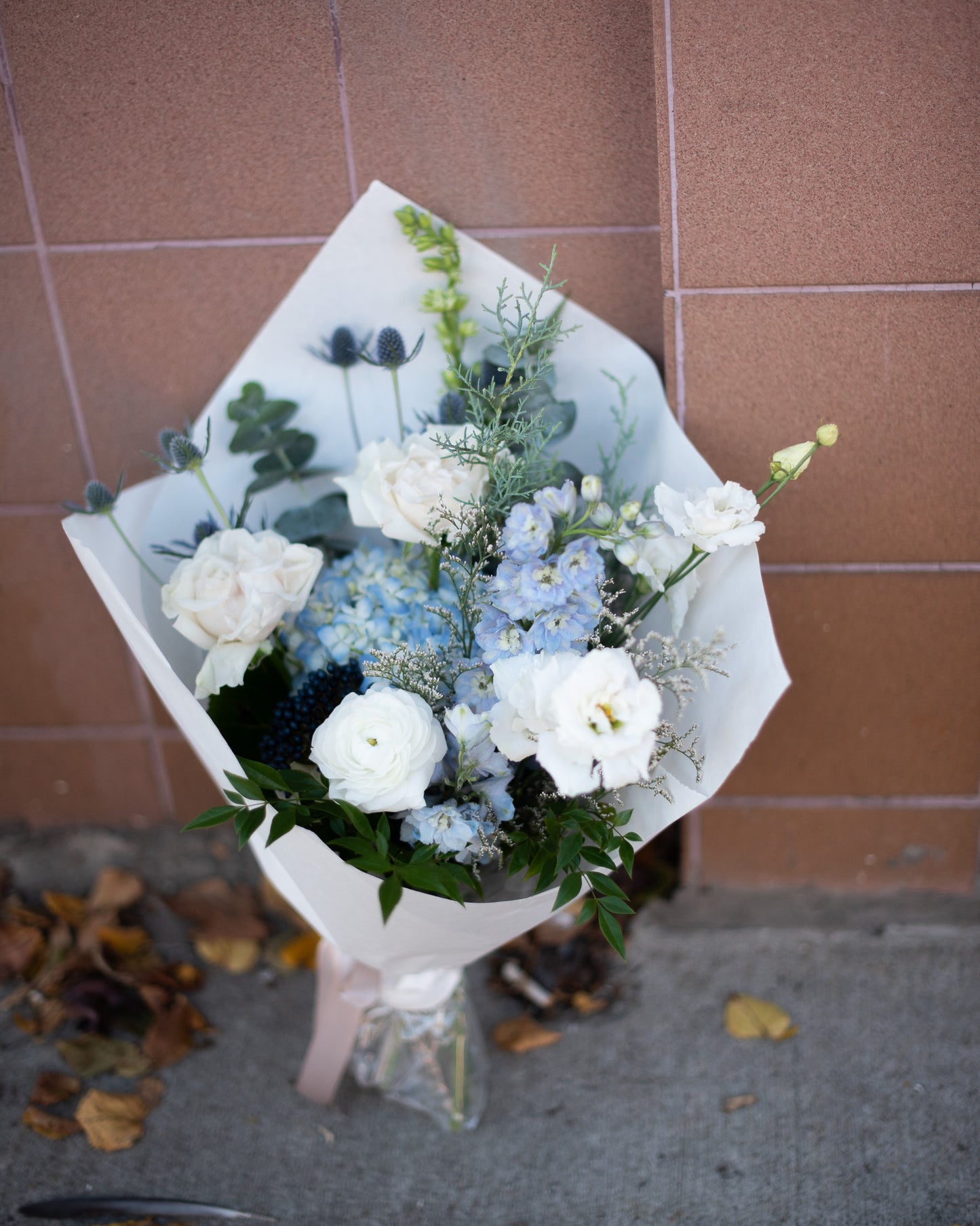 Whites & Blues Bouquet