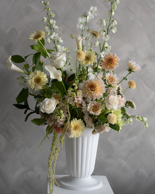 Tall Memorial Vase