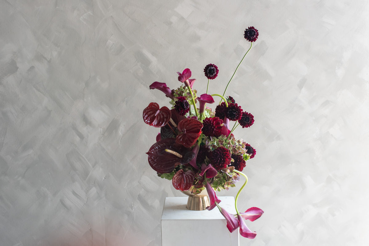 Floral arrangement by May Flowers