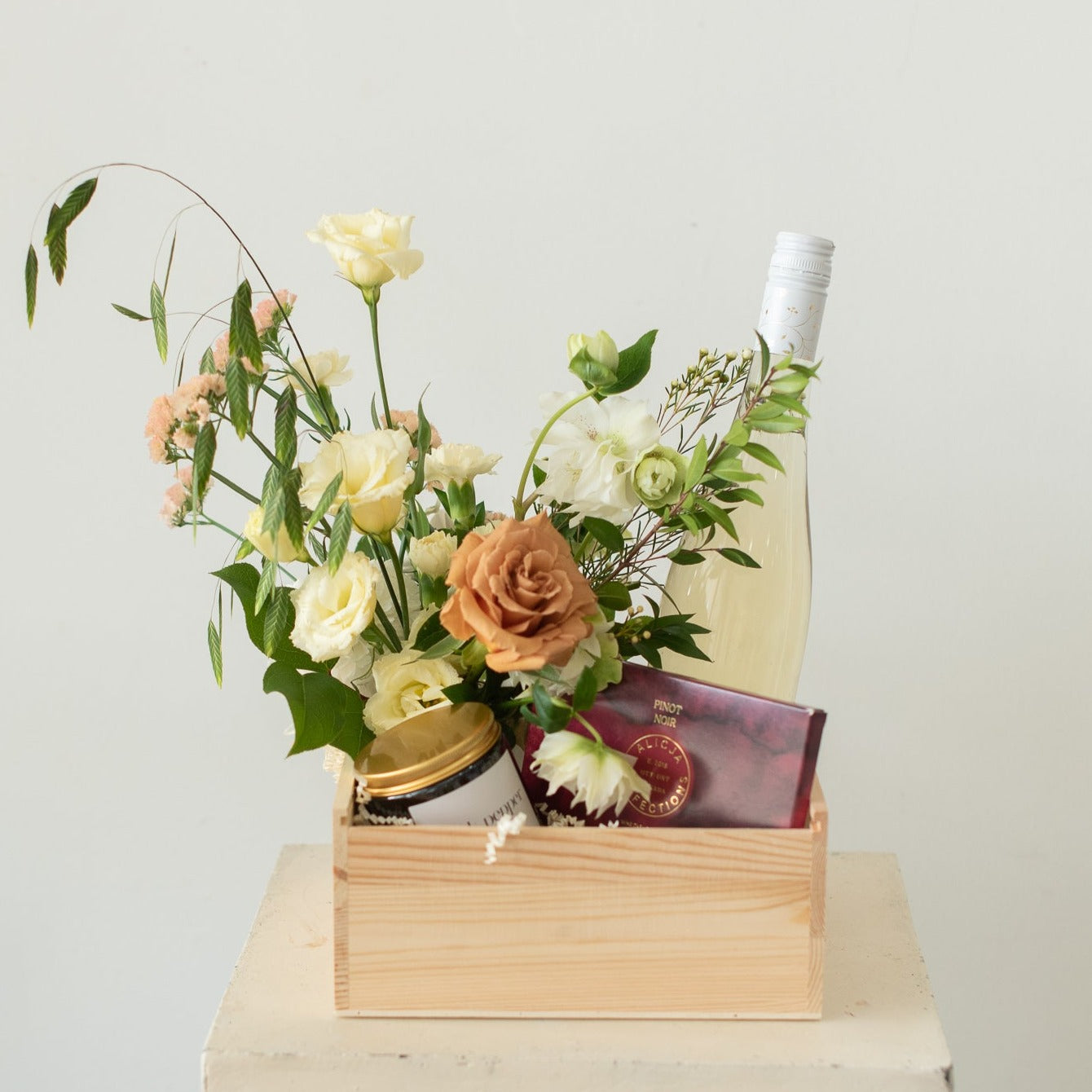 Self-Care + Flowers Gift Box