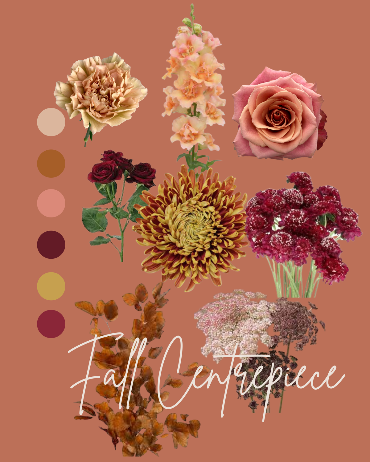 "Thanksgiving Centrepiece" Floral Workshop - Sat. October 10 @ 12pm