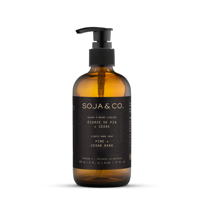 SOJA&CO. Liquid Hand Soap - Pine + Cedar Bark