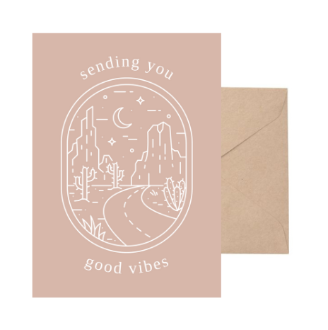 Sending You Good Vibes Card