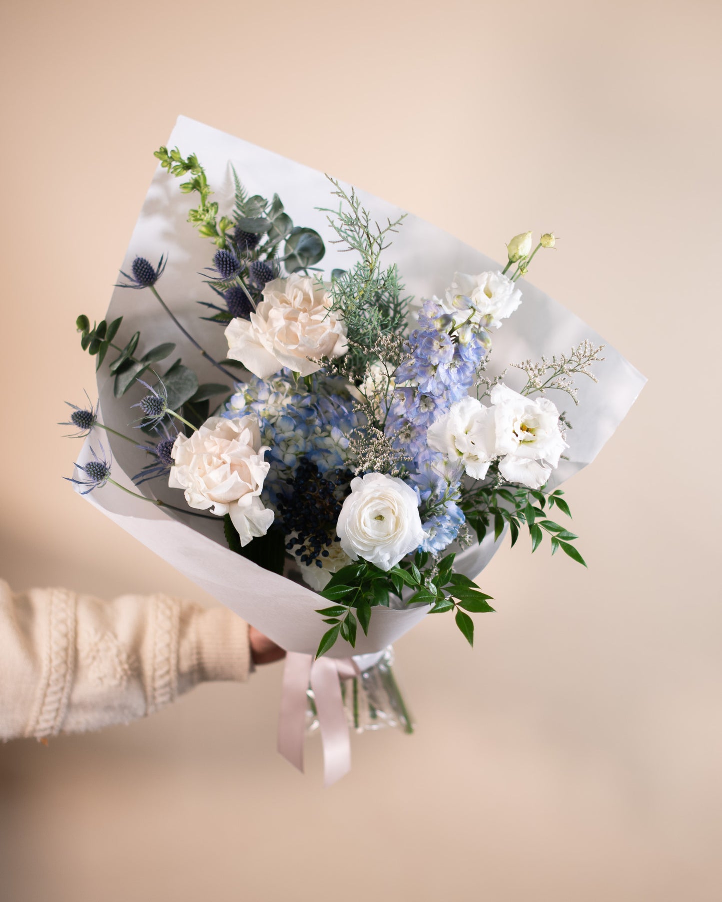 Whites & Blues Bouquet