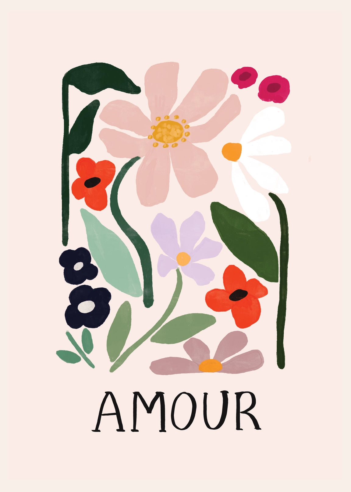 Amour Art Print