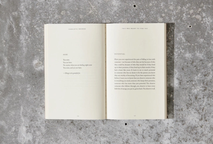 This Was Meant To Find You (When You Needed It Most) by Charlotte Freeman