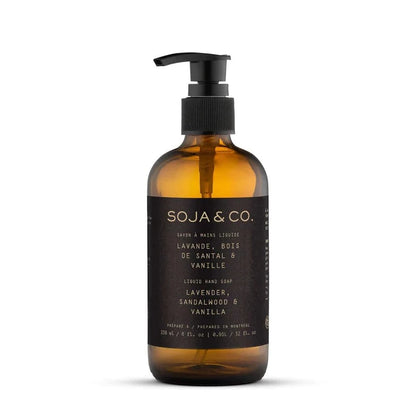 SOJA&CO. Liquid Hand Soap - Lavender, Sandalwood & Vanilla