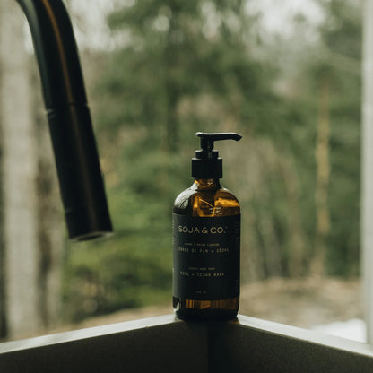 SOJA&CO. Liquid Hand Soap - Pine + Cedar Bark