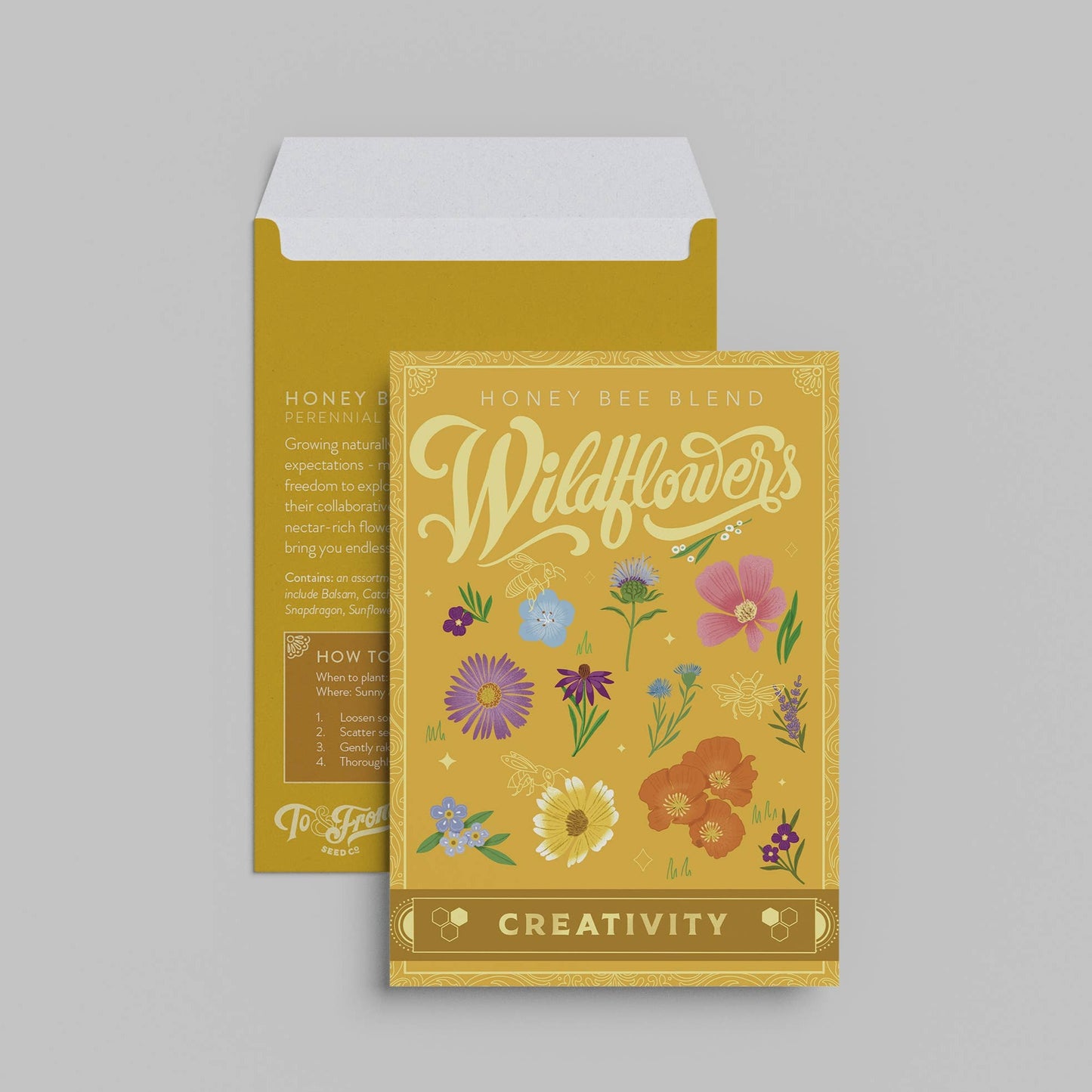 Seed Packet - Wildflowers (Honey Bee Blend)
