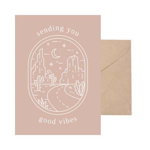 Sending You Good Vibes Card