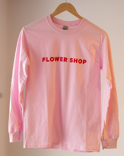 Pink 'Flower Shop' Long Sleeve