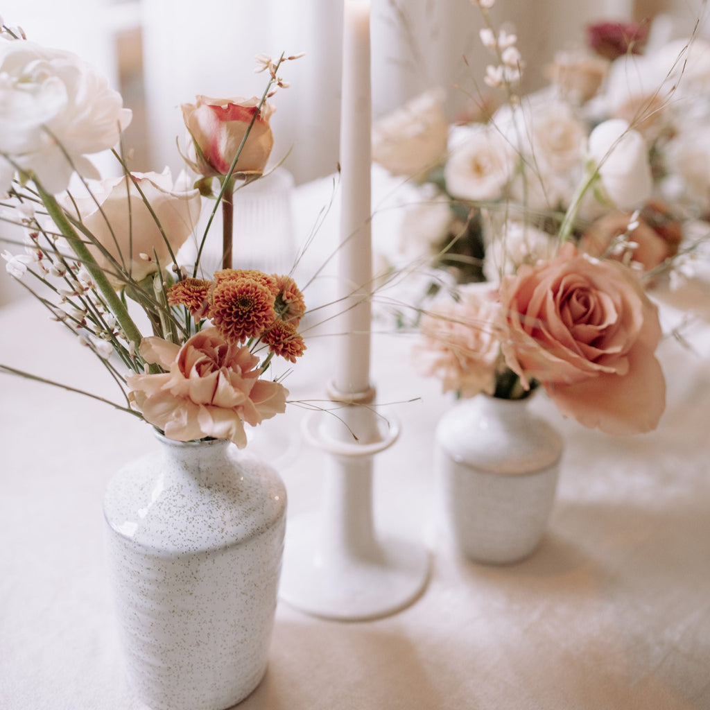 Ceramic Bud Vase, Set of 3